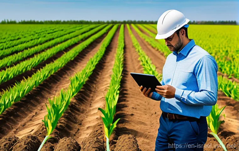 이스라엘의 주요 식물 연구소 - **Prompt:** A high-tech, indoor vertical farm thriving within a modern urban setting. The image show...