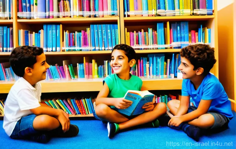 이스라엘의 도서 시장 - A modern, dynamic street scene in Tel Aviv during a busy commute. People are on a public bus or trai...