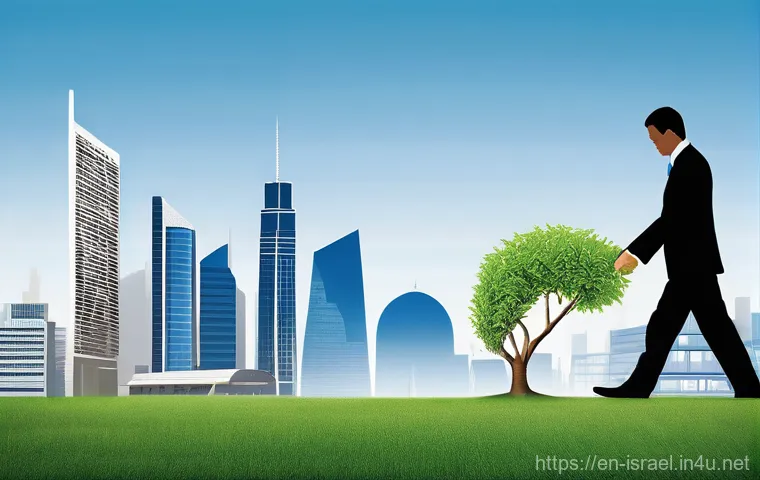 이스라엘 정부의 해외 투자 정책 - **Prompt:** A symbolic image representing global foreign investment flowing into Israel's leading te...