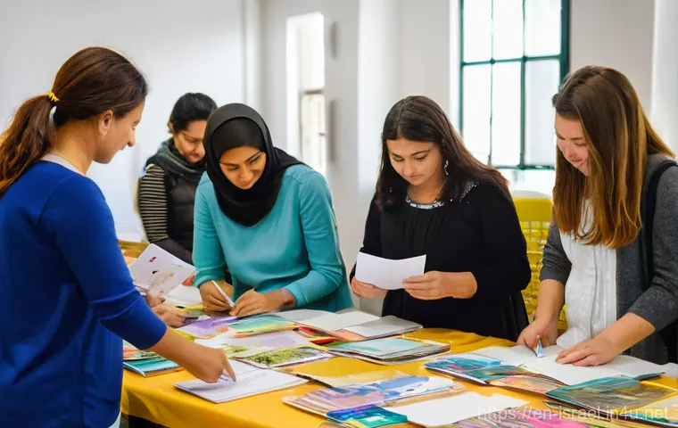 이스라엘의 유대인 디아스포라와 연결 - **Prompt:** A vibrant and dynamic image capturing a group of diverse young adults (ages 18-25) parti... 이스라엘의 유대인 디아스포라와 연결 - **Prompt:** A vibrant and dynamic image capturing a group of diverse young adults (ages 18-25) parti...