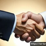 이스라엘과 미국의 정치적 동맹 - **"Historic Handshake of Alliance"**
A detailed, photorealistic image depicting a dignified mome...